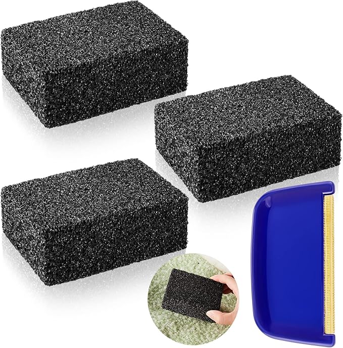 4 Pcs Sweater Pill Remover Fuzz Defuzzer Remover Stone Lint Remover Tools by Patelai