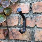 8 Pack Rustic Cast Iron Wall Mount Coat Hanger Hooks, Heavy Duty Farmhouse - Image 5