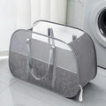 Large Collapsible Laundry Hamper, Breathable Mesh Design, Sturdy Steel Frame by Unknown
