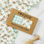 RECYCO Waffle Kitchen Towel Set of 2 - Image 8
