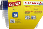 Glad Entrée Food Storage Containers, Medium Square - Image 3