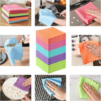 Streak-Free Miracle Cleaning Cloths, 20 Pack Fish Scale Cleaning Cloth Reusable - Image 3
