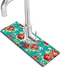 Kitchen Sink Splash Guard Faucet Mat Super Absorbent Fast Drying Mat Sink by THIDEAPE