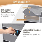 WISELIFE 5-Tier Over the Door Organizer - Image 5