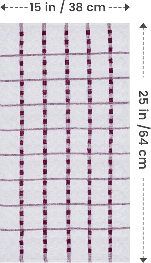 Utopia Towels - Kitchen Towels 12 Pack, 15 x 25 Inches, 100% Ring Spun Cotton - Image 2