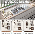 MCALK Coffee Mat, Coffee Bar Station Accessories - Image 2