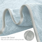 TENSTARS Silk Hemming Bath Towels - Image 6