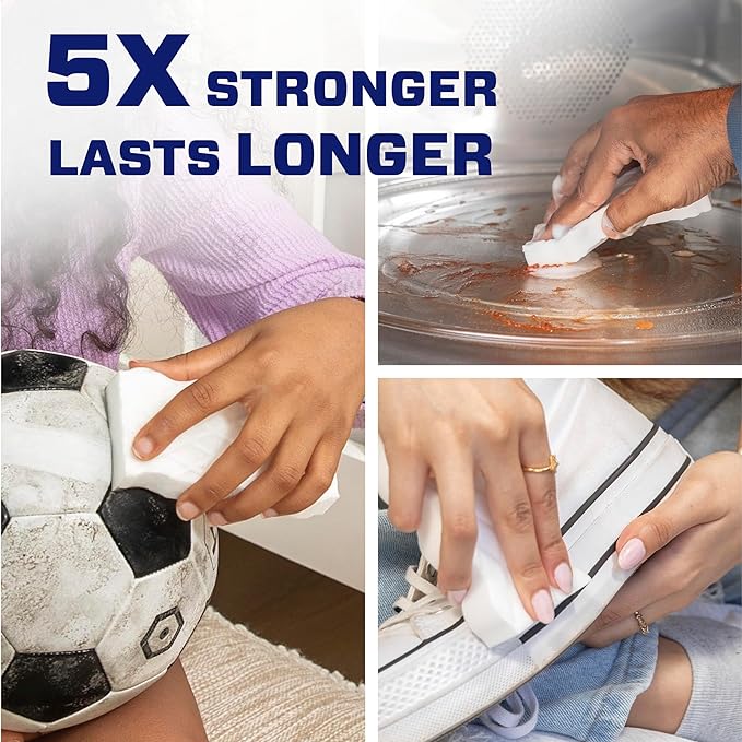 Mr. Clean Magic Eraser Sponge, All Purpose Cleaner, Cleaning Scrubber, Shower - Image 3