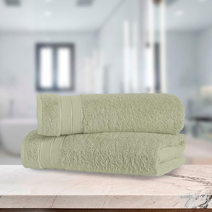 Elegant Comfort Three Line Popcorn Towel Set - Image 7