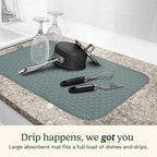 Cuisinart Dish Drying Mats for Kitchen Counter - Image 2