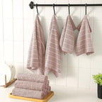 Microfiber Kitchen Towels and Dishcloths Set, 26 X 18 Inch and 12 X 12 Inch - Image 6