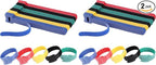 120PCS 6 Inch Cable Ties Reusable Multi-Purpose Wire Ties Cord Organizer by SyncYourLifeWithMVYC