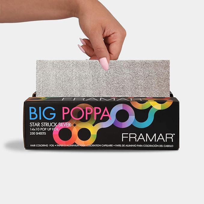 Framar Big Poppa Silver Pop Up Hair Foil - Image 3