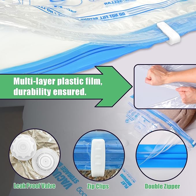 HIBAG 15 Jumbo Vacuum Seal Bags - Image 7