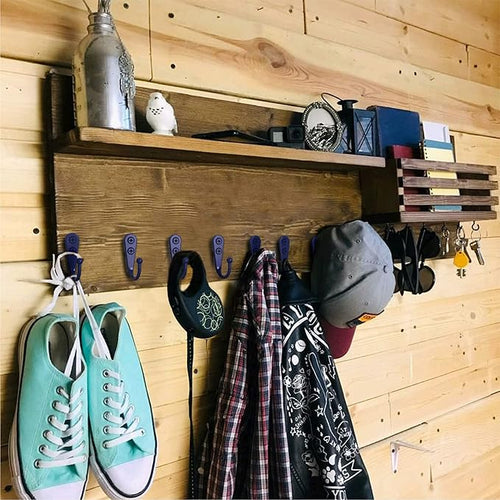 15-Pack Coat Hooks with 30 Screws | Heavy Duty Wall Mounted - Image 2