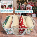 VENO 4 Pack Moving Bags, Large Christmas Storage Bins - Image 2