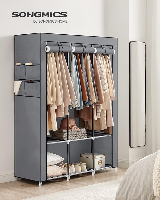 SONGMICS Portable Closet, Wardrobe Closet Organizer - Image 2