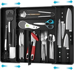 Simple Houseware Expandable Kitchen Drawer Flatware Organizer by SimpleHouseware