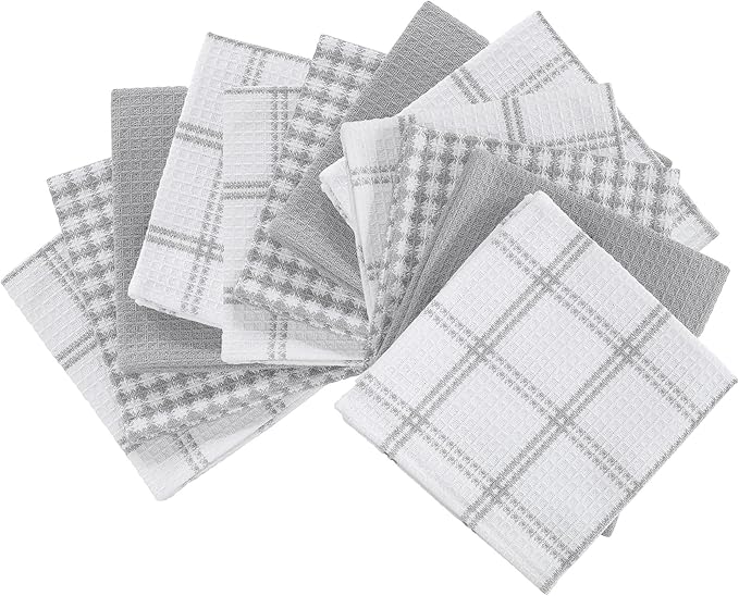 T-Fal Premium Waffle Dish Cloths: Highly Absorbent, Super Soft Long Lasting - Image 2