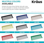 KRAUS Multipurpose Workstation Sink Roll-Up Dish Drying Rack, Colander and - Image 10