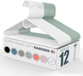 Neaties Super Heavy Duty Clothes Hangers 12 Pack – Made in The USA - 10lb by NeatiesHangers