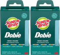 Scotch-Brite Dobie Non-Scratch All-Purpose Scrub Pads, 6 Total Pads, Reusable by Scotch-Brite