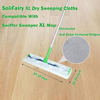 XL Dry Sweeping Cloth Refills for Swiffer Sweeper X-Large Mop, XL Disposable - Image 2