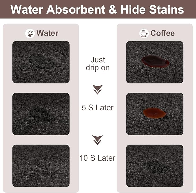 Absorbent Coffee Mat, Fashion Dish Drying Mat - Image 2