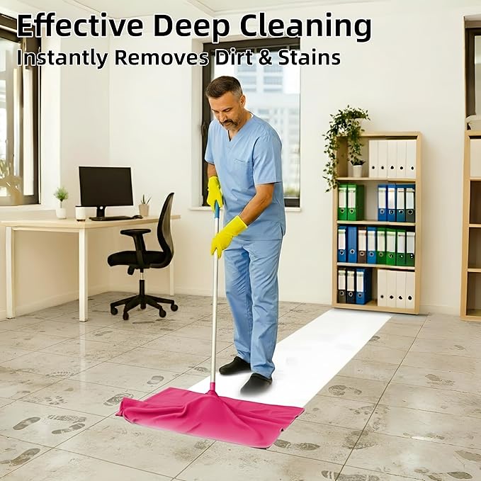 4Pcs Extra Large Microfiber Cleaning Cloths – 30x20 in Mop Towels - Image 3