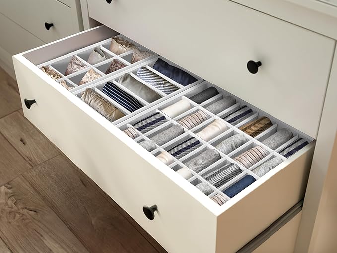 Simple Houseware 4-Pack Drawer Organizer Set - Image 8
