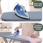 Hearth & Harbor Ironing Board Cover and Pad 15x54 Full Size, Thick Heavy Duty - Image 3