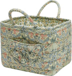 Quilted Fabric Storage Baskets by Unknown