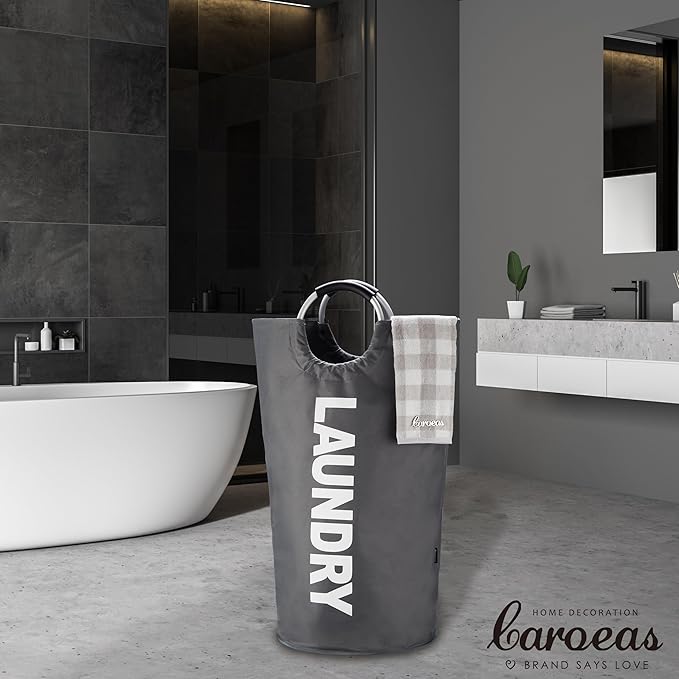 Caroeas 125L Laundry Basket, Large Laundry Hamper, Laundry Bag - Image 6