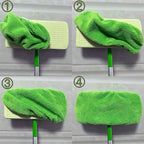 6-Pack Reusable Coral Fleece Mop Pads Washable Wet Mopping Cloths and Dry - Image 7