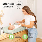 2-Pack Baby Changing Pad Cover for Girl, Boy - Image 6