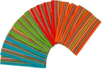 Simpli-Magic 79335 Kitchen Dish Towels, 16x27 Inches, Salsa Stripe, 8 Pack - Image 2