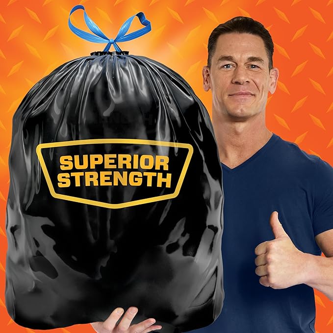 Hefty Strong Large Trash Bags, 30 Gallon - Image 3