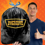 Hefty Strong 30 Gallon Trash Bags, Large Trash Bags 30 Gallon Size, Durable - Image 3