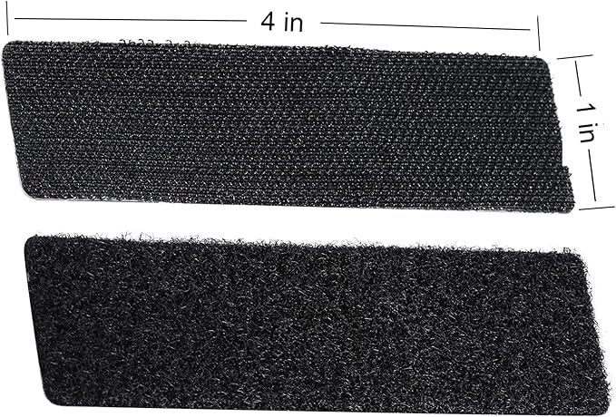 20 Sets 1x4 Inch Hook and Loop Fastener Strips - Image 4
