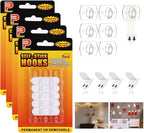 Ainiv 4-Packs Indoor Mini Light Clips, Damage Free Hanging Christmas String - Image 8
