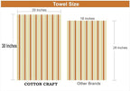 COTTON CRAFT Oversized Kitchen Towels - Image 7