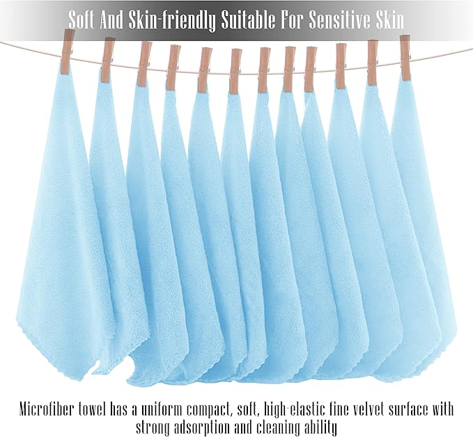 TENSTARS 12 Pack Premium Washcloths Set - Image 4
