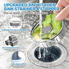 zaa Kitchen Sink Drain Strainer - Image 2