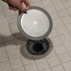 Danco 10895 Shower Drain Strainer, 5-3/4 inch, Brushed Nickel - Image 4
