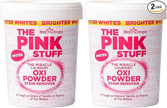 Stardrops - The Pink Stuff - The Miracle Laundry Oxi Powder Stain Remover by The+Pink+Stuff