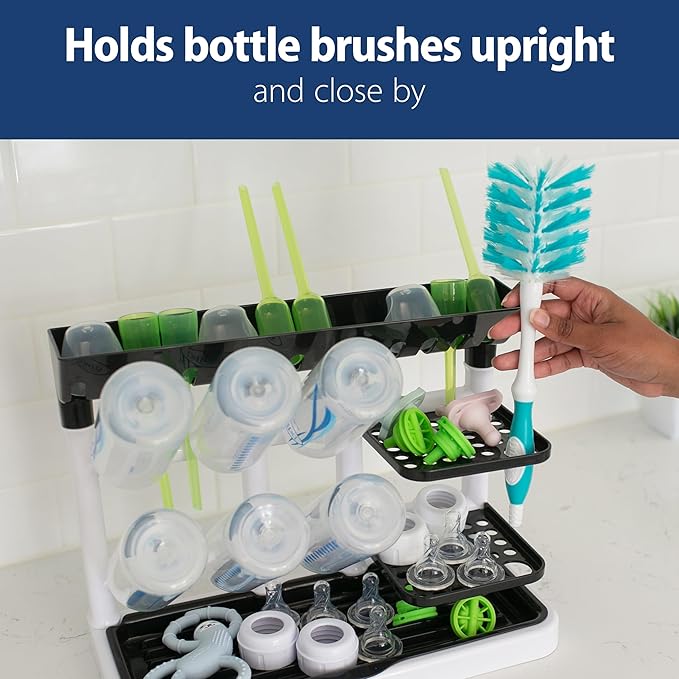 Dr. Brown's Drying Tower, Stand-Up Drying Rack, Countertop Baby Bottle-Drying - Image 4