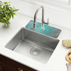 Kitchen Sink Splash Guard 2 PCS 30 Inch Sink Faucet Mat Splash Guard - Image 6