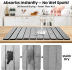 Large Stone Dish Drying Mat for Kitchen Counter, Premium Diatomaceous Earth - Image 6