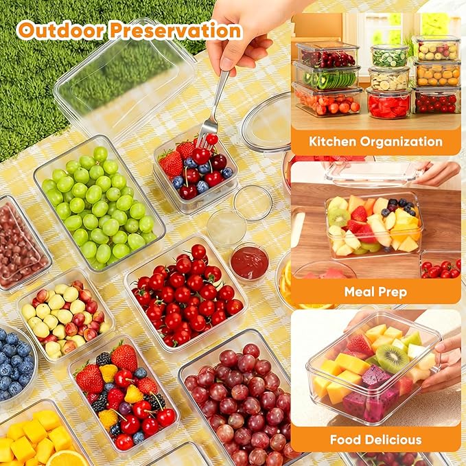 52 Pcs Food Storage Containers - Image 8
