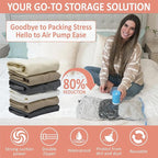 Cozy Essential Travel Vacuum Storage Bags - Image 2